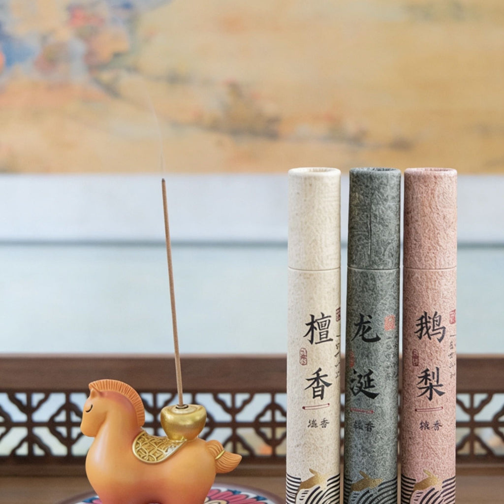 馬年「馬上發財」開運線香擺件